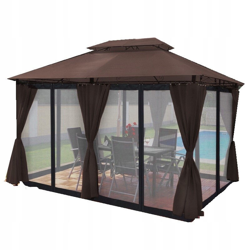 Тенты для садовых беседок